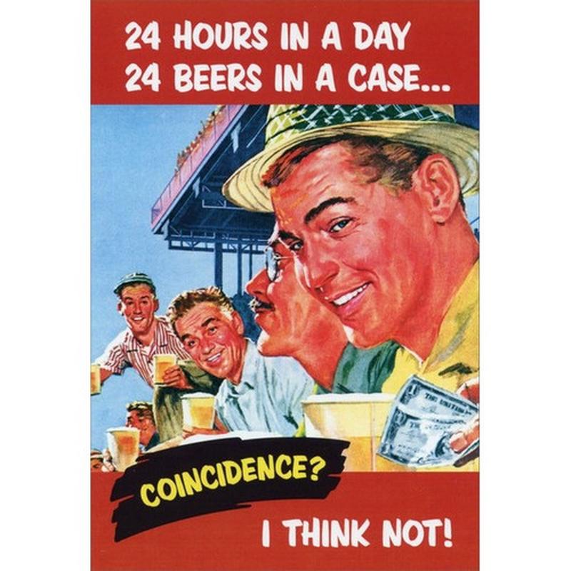 24 Hours in a Day Funny / Humorous Graduation Congratulations Card