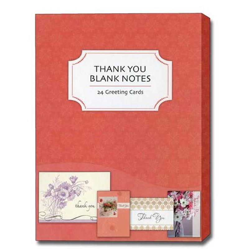 Assorted Value Box Box of 24 Assorted Value Thank You Cards