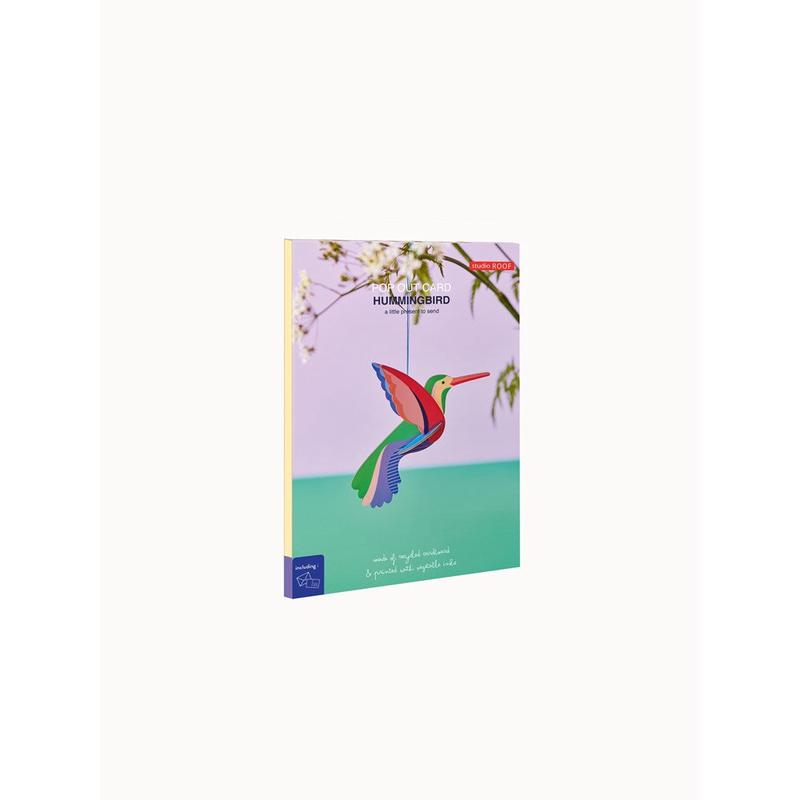 Studio Roof 3D Pop Out Card Hummingbird - Default Title