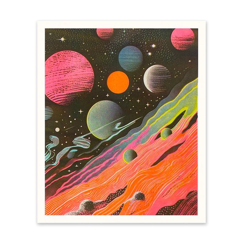 Space 1 Art Print - Default Title