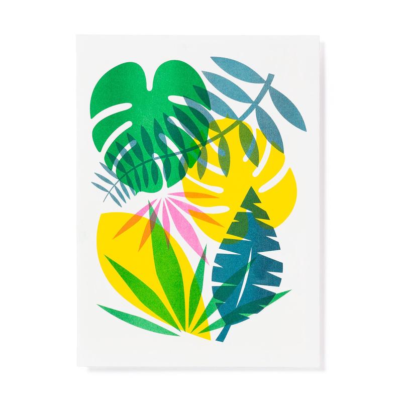 Riso Print - Flora - A4